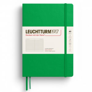 CAIET A5 DICTANDO COPERTA RIGIDA VERDE PRIMAVARATIC LEUCHTTURM – poza 1