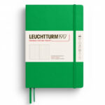 CAIET A5 PUNCTAT COPERTA RIGIDA VERDE PRIMAVARATIC LEUCHTTURM – poza 1
