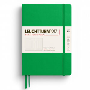 CAIET A5 PUNCTAT COPERTA RIGIDA VERDE PRIMAVARATIC LEUCHTTURM – poza 1