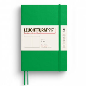 CAIET A5 VELIN COPERTA FLEXIBILA VERDE PRIMAVARATIC LEUCHTTURM – poza 1