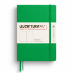 CAIET A5 VELIN COPERTA RIGIDA VERDE PRIMAVARATIC LEUCHTTURM – poza 1
