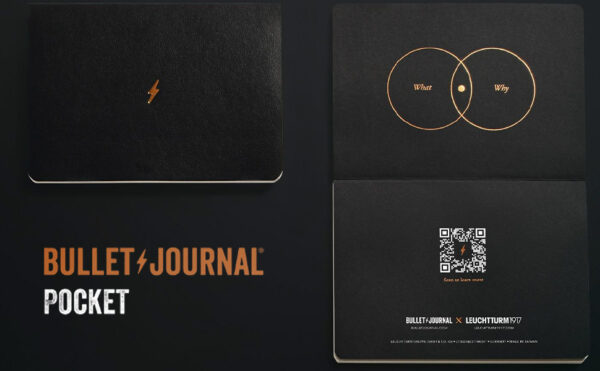CAIET BULLET JOURNAL POCKET COPERTA FLEXIBILA GALBEN 3/SET LEUCHTTURM – poza 5