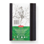 CAIET PENTRU SCHITE SI DESEN A5 128 FILE 135G COPERTA DURA ACADEMY DERWENT – poza 1