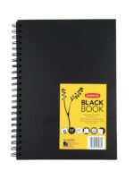 CAIET SPIRA PENTRU SCHITE A4 40 FILE 200G COPERTA NEAGRA PROFESSIONAL DERWENT – poza 1