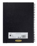 CAIET SPIRA PENTRU SCHITE SI DESEN A4 56 FILE 165G CU MAPA PROFESSIONAL DERWENT – poza 2