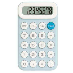 CALCULATOR BUZUNAR 8DIG M10 BLEU DELI – poza 1