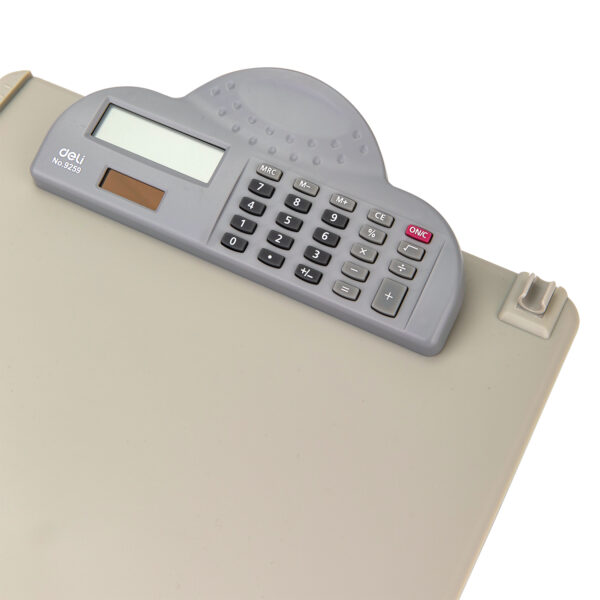 CLIPBOARD A4 PROFESIONAL CU CALCULATOR DELI – poza 4