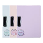CLIPBOARD DUBLU FOAM CULORI MACARONS DELI – poza 1