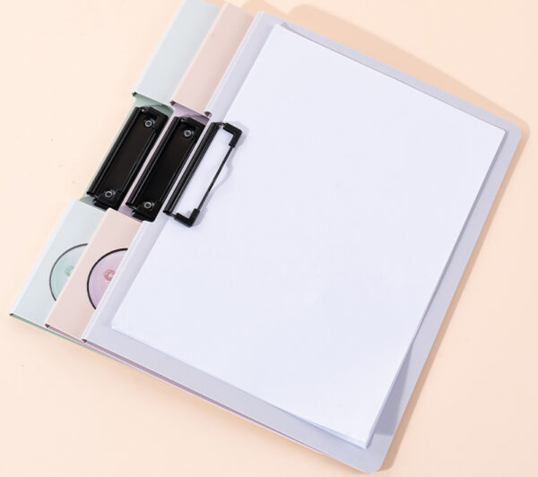 CLIPBOARD DUBLU FOAM CULORI MACARONS DELI – poza 3