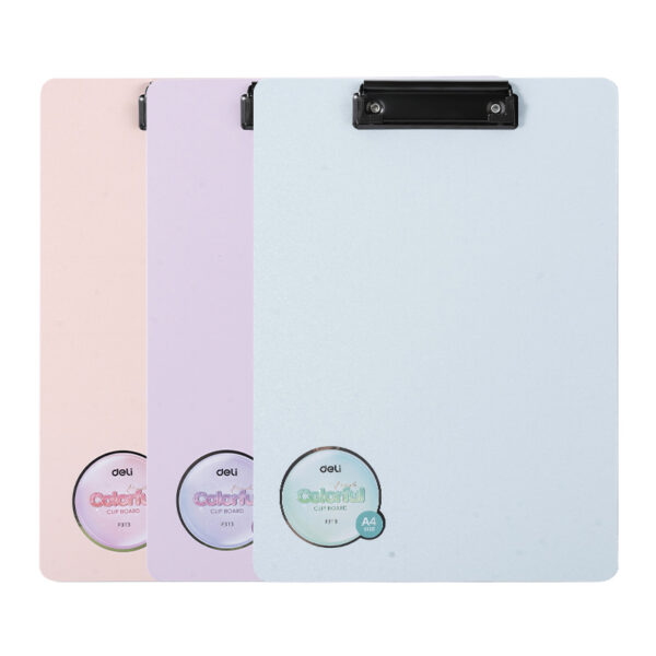 CLIPBOARD SIMPLU FOAM CULORI MACARONS DELI – poza 1