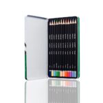 CREIOANE COLORATE 12 CULORI CUTIE METAL DERWENT ACADEMY – poza 3