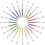 CREIOANE COLORATE 12 CULORI EVOLUTION ILLUSION BIC – poza 2
