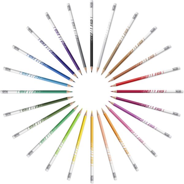 CREIOANE COLORATE 12 CULORI EVOLUTION ILLUSION BIC – poza 2