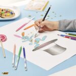CREIOANE COLORATE 12 CULORI EVOLUTION ILLUSION BIC – poza 5