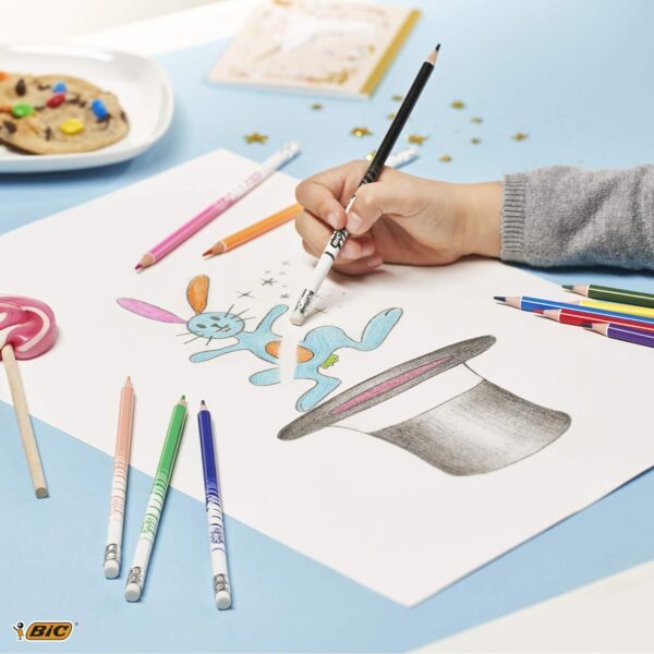 CREIOANE COLORATE 12 CULORI EVOLUTION ILLUSION BIC – poza 5