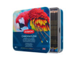 CREIOANE COLORATE 48 CULORI CUTIE METAL PROFESSIONAL CROMAFLOW DERWENT – poza 2