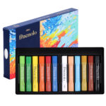 CREIOANE ULEI PASTEL PROFESIONALE 12 CULORI FINENOLO DELI – poza 1