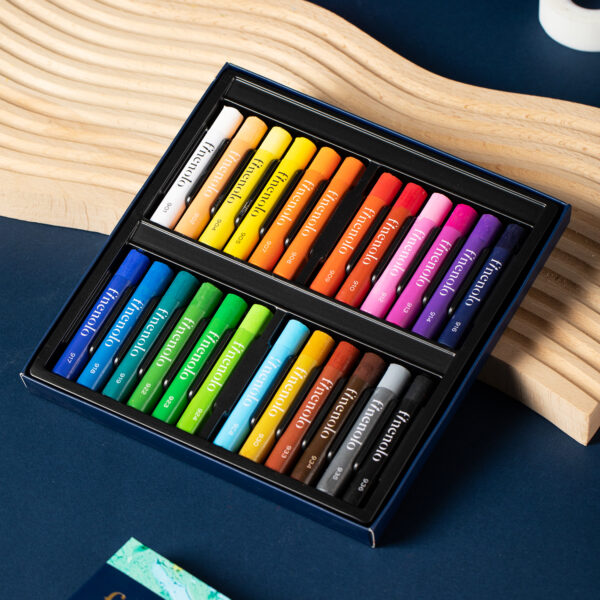 CREIOANE ULEI PASTEL PROFESIONALE 24 CULORI FINENOLO DELI – poza 5