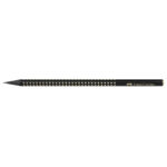 CREION GRAFIT B GRIP SPARKLE LEMN NEGRU MIDNIGHT GOLD FABER-CASTELL – poza 2