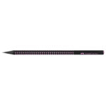 CREION GRAFIT B GRIP SPARKLE LEMN NEGRU MIDNIGHT ROSE FABER-CASTELL – poza 2
