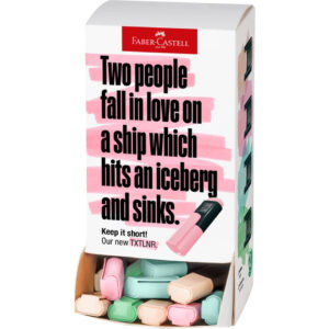 DISPLAY 60 BUC TEXTMARKER MINI PASTEL FABER-CASTELL – poza 1