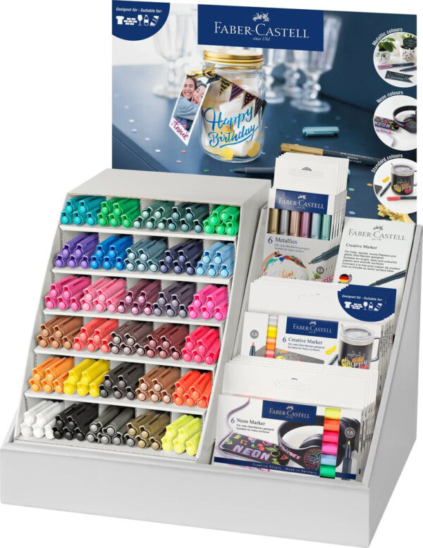 DISPLAY CONCEPT MARKER CREATIV 2024 FABER-CASTELL – poza 1