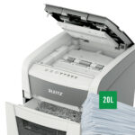 DISTRUGATOR AUTOMAT DOC IQ HOME OFFICE CROSS-CUT P4 LEITZ – poza 4