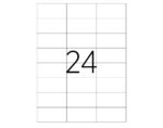 ETICHETE 24/A4 70*37.125MM COLTURI DREPTE 25/TOP TANEX – poza 2
