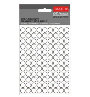 ETICHETE ROTUNDE 10MM ALBE 1080/TIPLA TANEX – poza 1