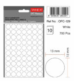 ETICHETE ROTUNDE 13MM ALBE 700/TIPLA TANEX – poza 2