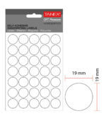 ETICHETE ROTUNDE 19MM ALBE 350/TIPLA TANEX – poza 2