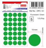 ETICHETE ROTUNDE 19MM VERZI 175/TIPLA TANEX – poza 2