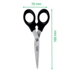 FOARFECA BIROU 16.5CM NEAGRA OTEL INOXIDABIL LEITZ – poza 5