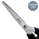 FOARFECA BIROU 18.5CM NEAGRA OTEL INOXIDABIL LEITZ – poza 3