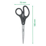 FOARFECA BIROU 18CM GRI TITANIUM LEITZ – poza 5