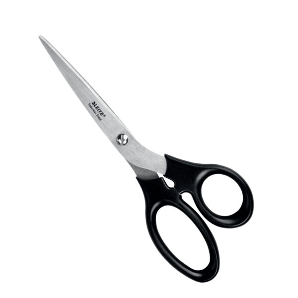 FOARFECA BIROU 20CM NEAGRA OTEL INOXIDABIL LEITZ – poza 1