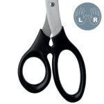 FOARFECA BIROU 20CM NEAGRA OTEL INOXIDABIL LEITZ – poza 4