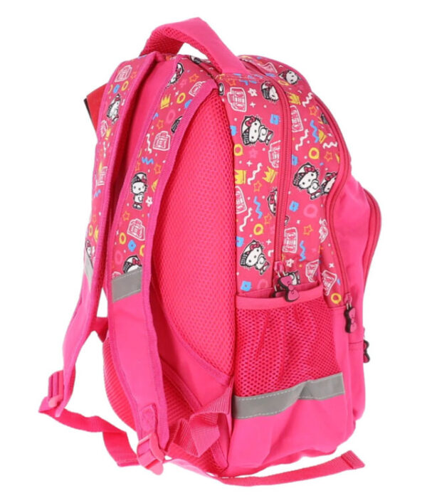 GHIOZDAN CLASELE 1-4 HELLO KITTY 3 FERMOARE ROZ PIGNA – poza 2