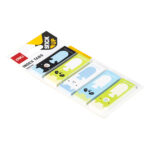 INDEX ADEZIV HARTIE 5*15*45MM 30 FILE 5 MODELE ANIMALE, BULINE DELI – poza 4