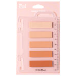 INDEX ADEZIV PLASTIC 12*44MM 5 CULORI ROZ 20 FILE RIGLA NUSIGN DELI – poza 1