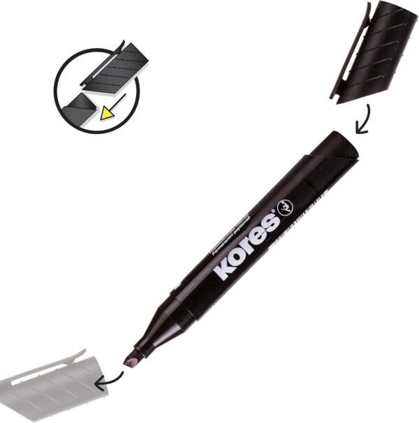 MARKER PERMANENT VARF VERDE TESIT KORES – poza 3