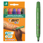 MARKER TATTOO KIDS SET 5 MARKERE VARF STAMPILA BIC – poza 2