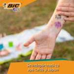 MARKER TATTOO KIDS SET 5 MARKERE VARF STAMPILA BIC – poza 5