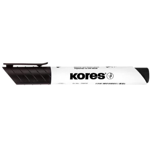 MARKER WHITEBOARD NEGRU VARF TESIT KORES – poza 1
