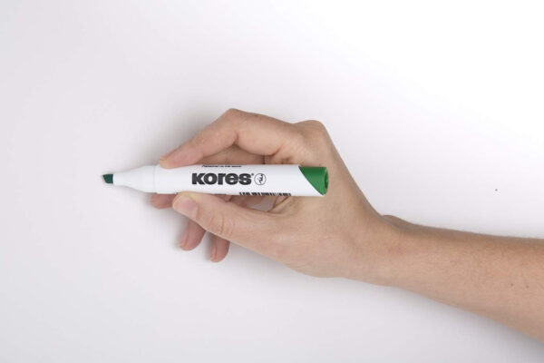 MARKER WHITEBOARD ROSU VARF TESIT KORES – poza 3