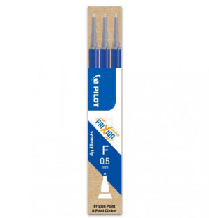 MINA ROLLER 0.5MM ALBASTRA POINT 3/SET FRIXION PILOT – poza 1