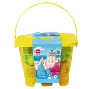 NISIP KINETIC GALETUSA 500G + 6 FORME MODELAJ GALBEN DELI – poza 1