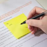 NOTES ADEZIV 76*76MM 100 FILE NEON DELI – poza 4