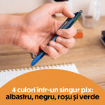 PIX CU MECANISM 4 CULORI SMOOTH DROP BIC – poza 5
