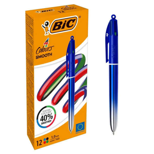 PIX CU MECANISM 4 CULORI SMOOTH GRAD BIC – poza 4